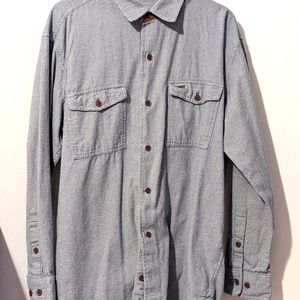 Orvis Men's Flannel Shirt Large